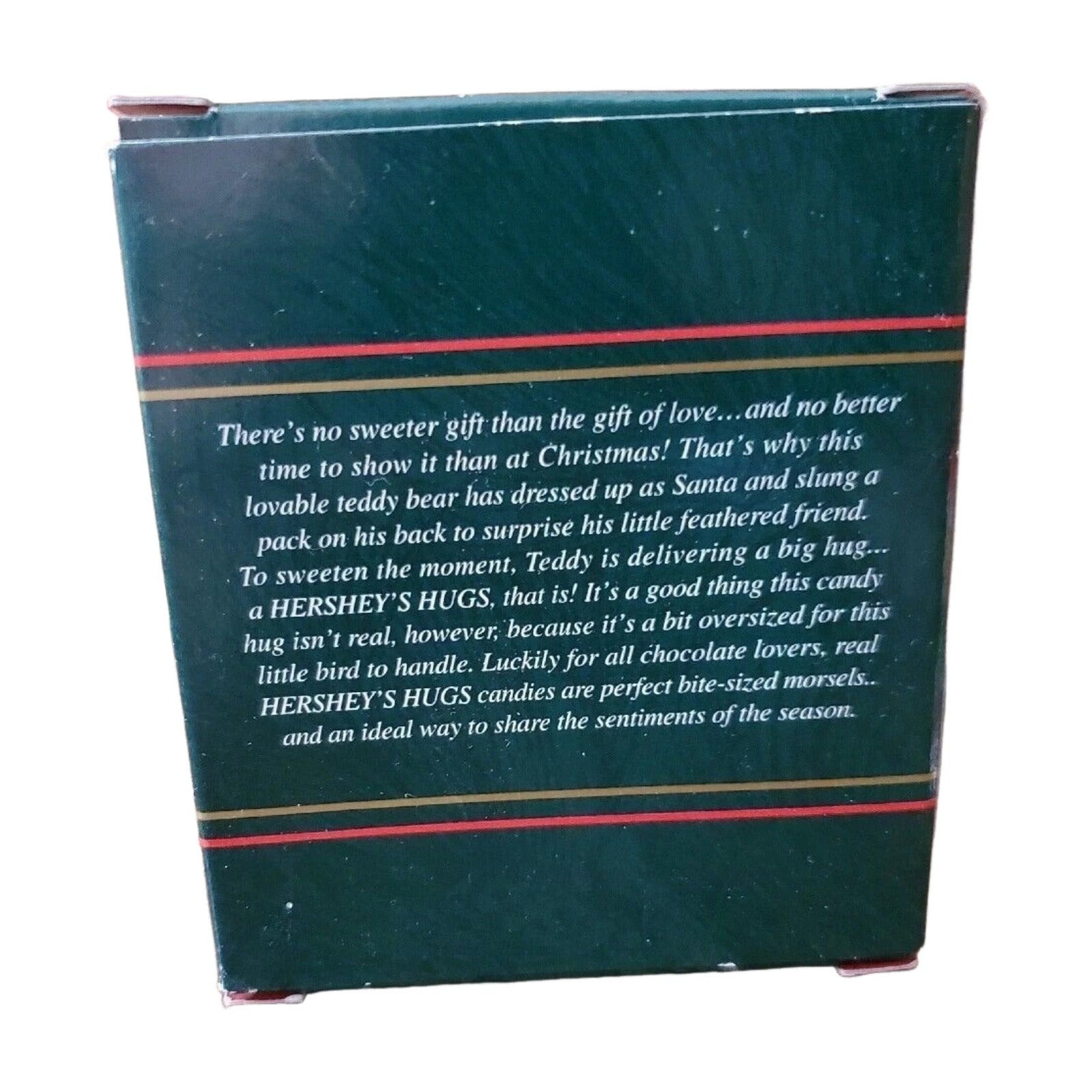 2000 The Sweetest Gift -Teddy Bear Carlton Cards Ornaments (Hershey's) CXOR-141C