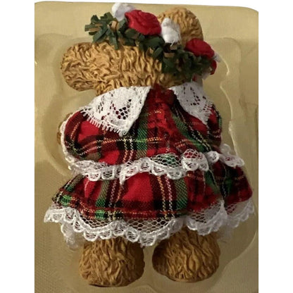 2000 The Tea Party Collection Carlton Cards Ornaments (Teddy Bear) CXOR-095C