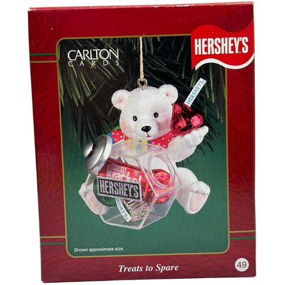 2000 Treats to Spare Carlton Cards Ornaments (Hershey's) CXOR-093C