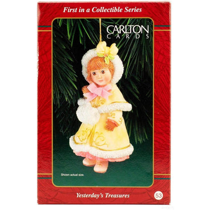 2000 Vintage Yesterday's Treasures Carlton Cards Ornaments (Doll) CXOR-008Y