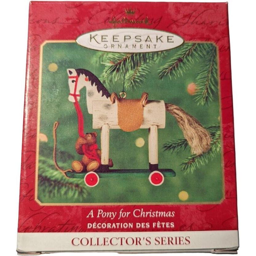 2000 A Pony for Christmas Hallmark Ornament (A Pony for Christmas) QX6624