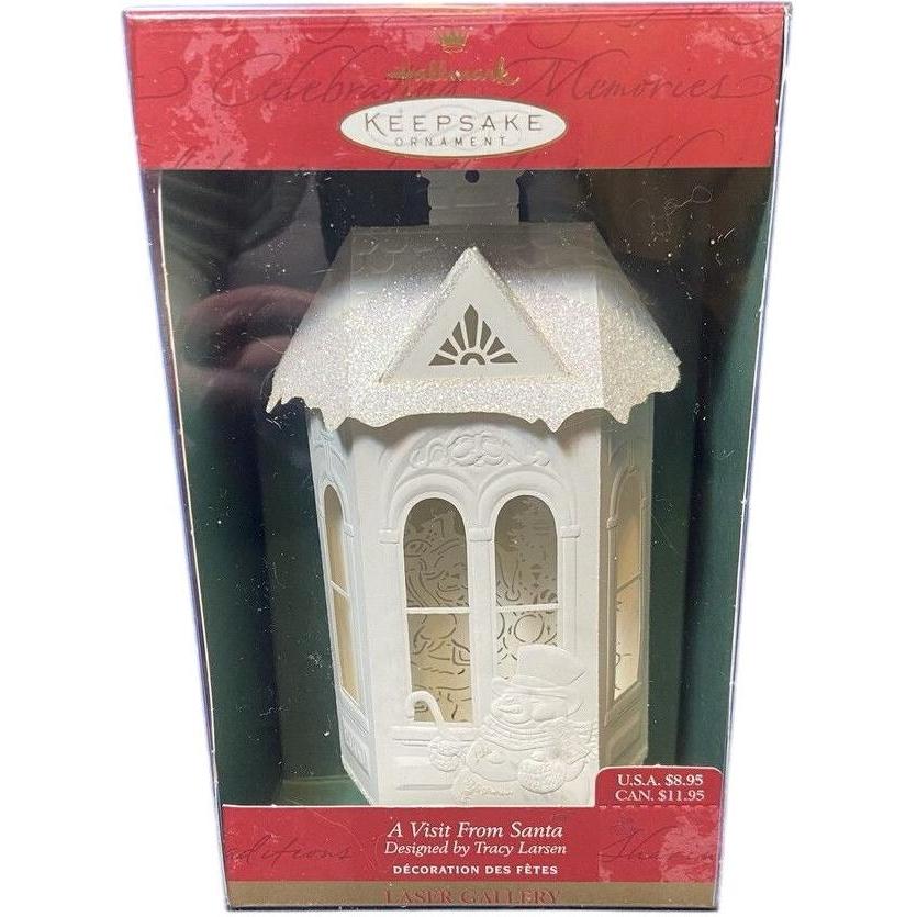 2000 A Visit From Santa Hallmark Ornament (Laser Gallery) QLZ4281