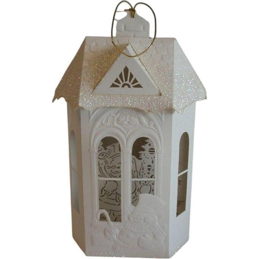 2000 A Visit From Santa Hallmark Ornament (Laser Gallery) QLZ4281