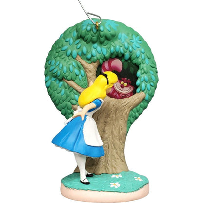 2000 Alice Meets the Cheshire Cat Hallmark Ornament (Alice in Wonderland) QXD4011