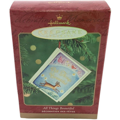 2000 All Things Beautiful Hallmark Ornament (All Things Beautiful) QX8651