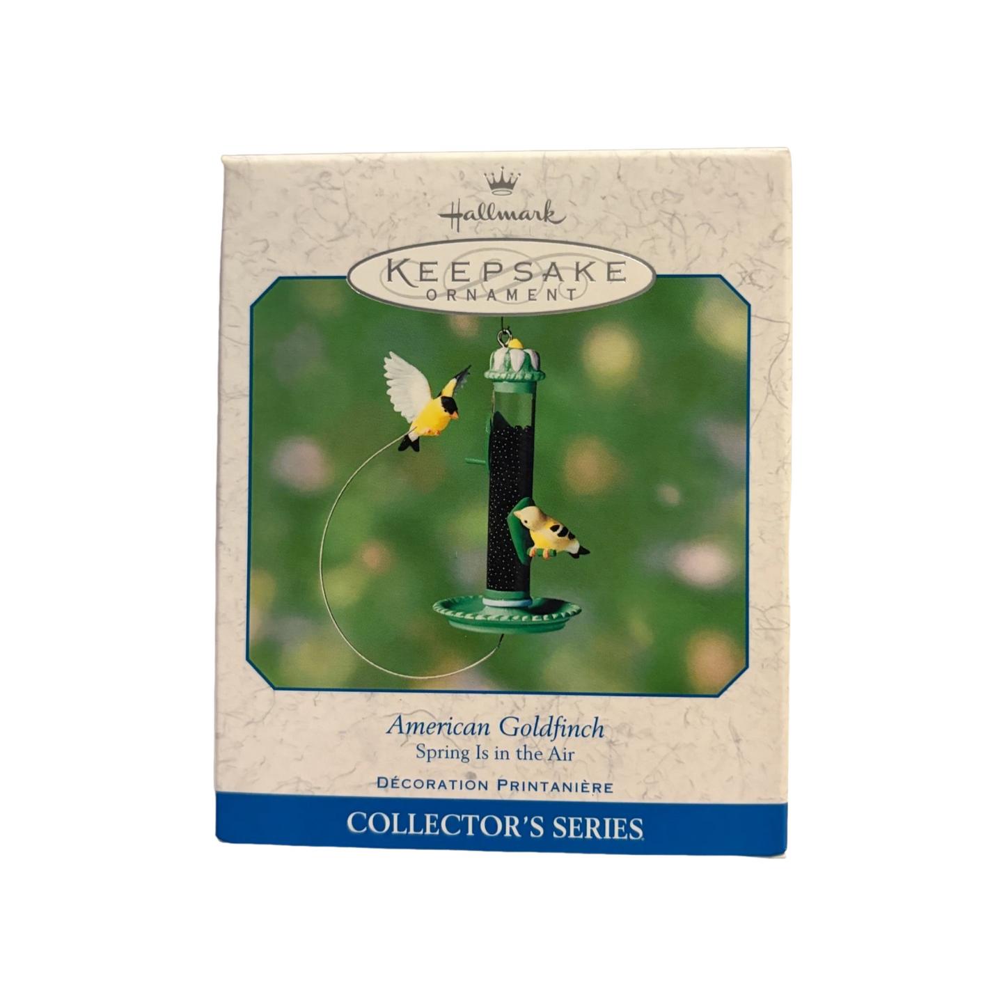 2000 American Goldfinch Hallmark Ornament (Spring is in the Air) QEO8535 Image2