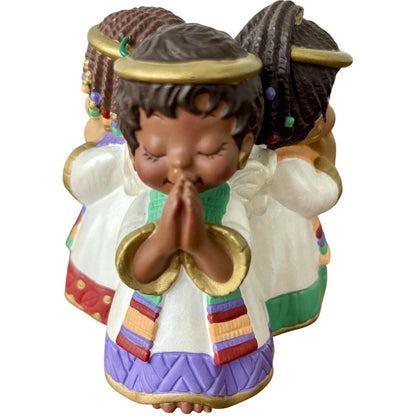 2000 Angelic Trio Hallmark Ornament (Angels) QX8234