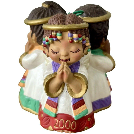 2000 Angelic Trio Hallmark Ornament (Angels) QX8234