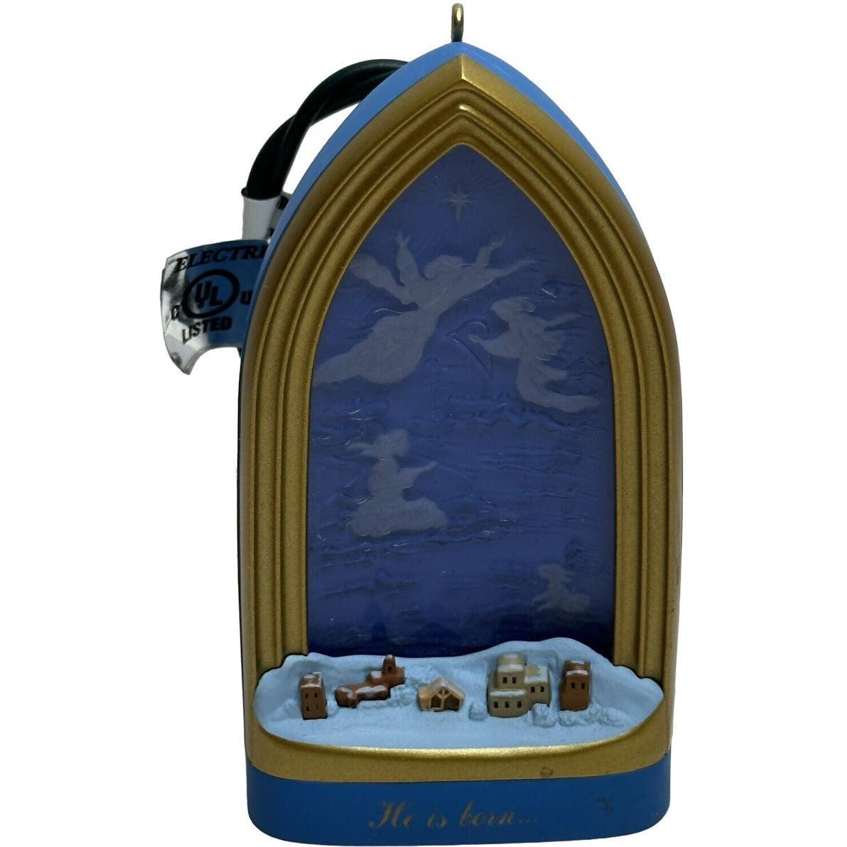 2000 Angels Over Bethlehem Hallmark Ornament (Nativity) QLX7563