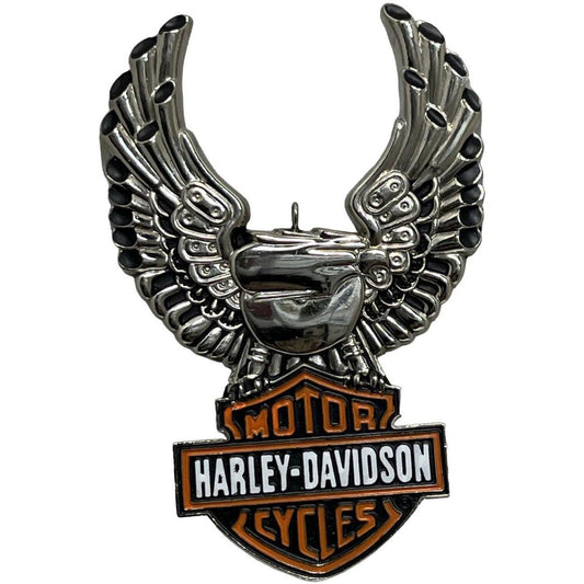2000 Bar and Shield Hallmark Ornament (Harley-Davidson) QEO8544