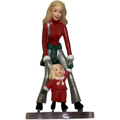 2000 Barbie and Kelly on the Ice Hallmark Ornament (Barbie) QXI6915