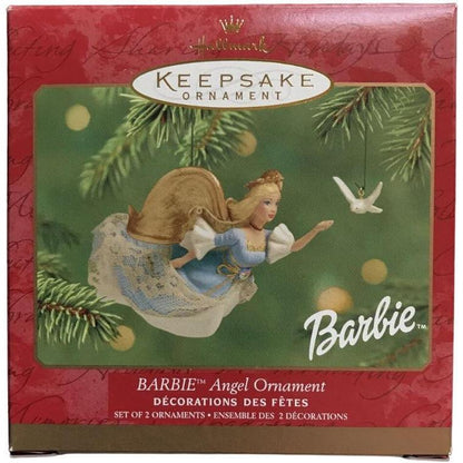 2000 Barbie Angel of Peace Hallmark Ornament (Barbie Angels) QXI6925