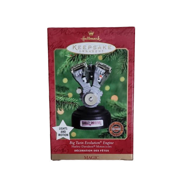 2000 Big Twin Evolution Engine Hallmark Ornament (Harley-Davidson Motorcycle) QXI7571
