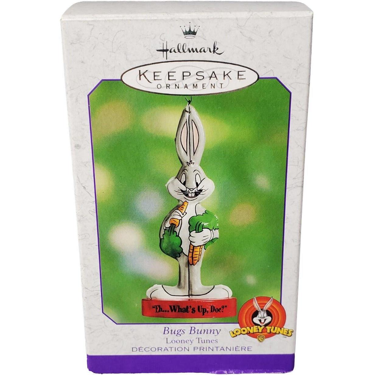 2000 Bugs Bunny Hallmark Ornament (Looney Tunes) QEO8524