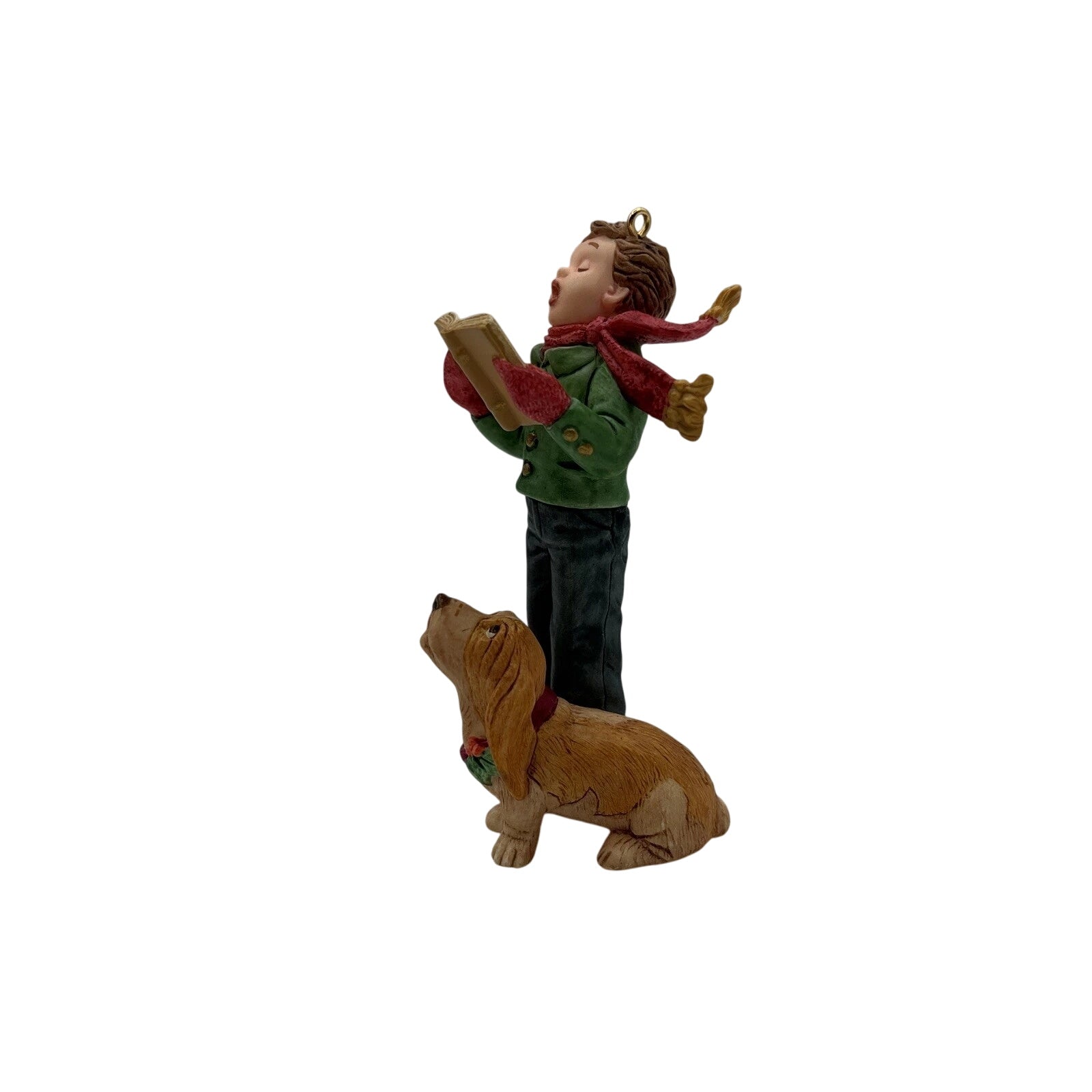 2000 Caroler's Best Friend Hallmark Ornament (Puppy) QX8354