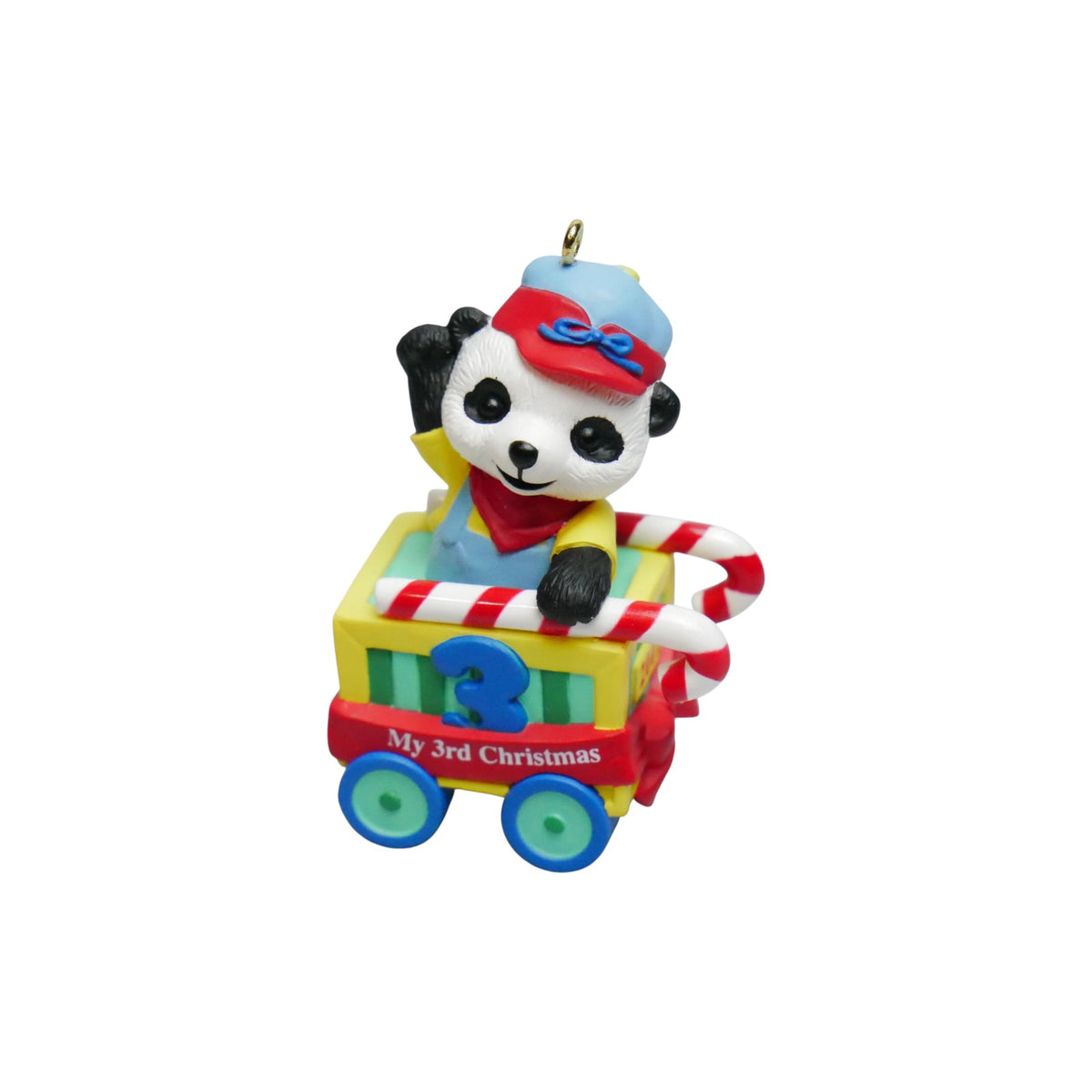 2000 Child's Third Christmas Hallmark Ornament (Child's Age Collection) QX8336 Image1