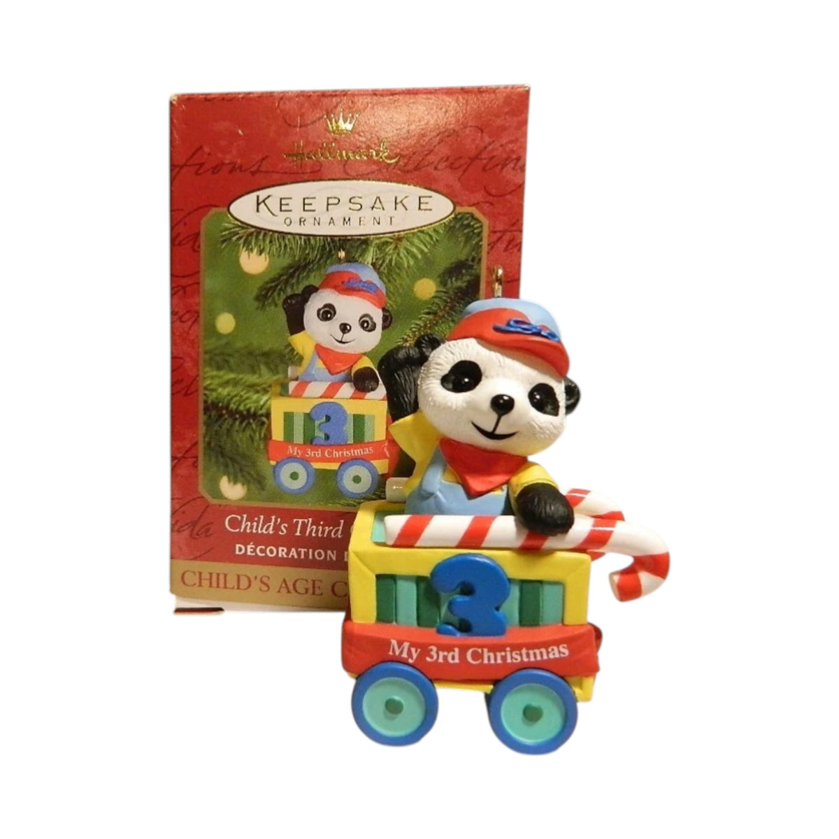 2000 Child's Third Christmas Hallmark Ornament (Child's Age Collection) QX8336 Image3