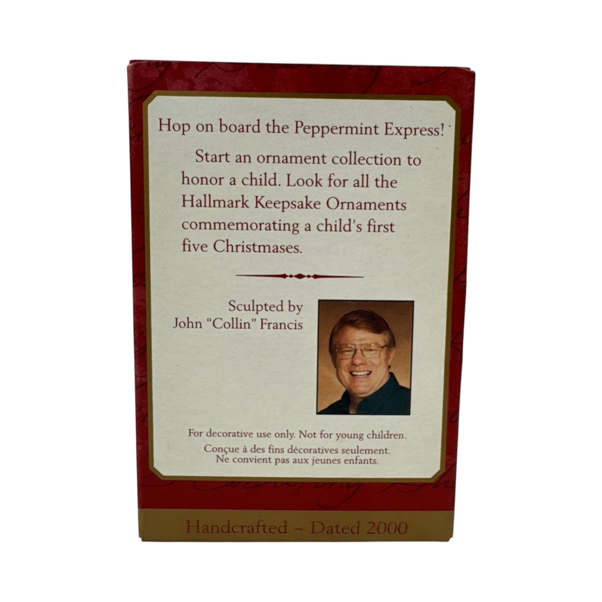 2000 Child's Third Christmas Hallmark Ornament (Child's Age Collection) QX8336 Image7
