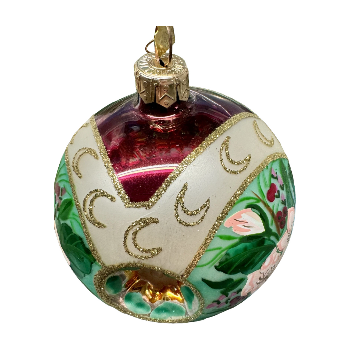 2000 Christmas Rose Hallmark Ornament (Holiday Traditions) QBG4054 Image1