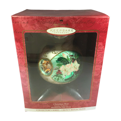 2000 Christmas Rose Hallmark Ornament (Holiday Traditions) QBG4054 Image2