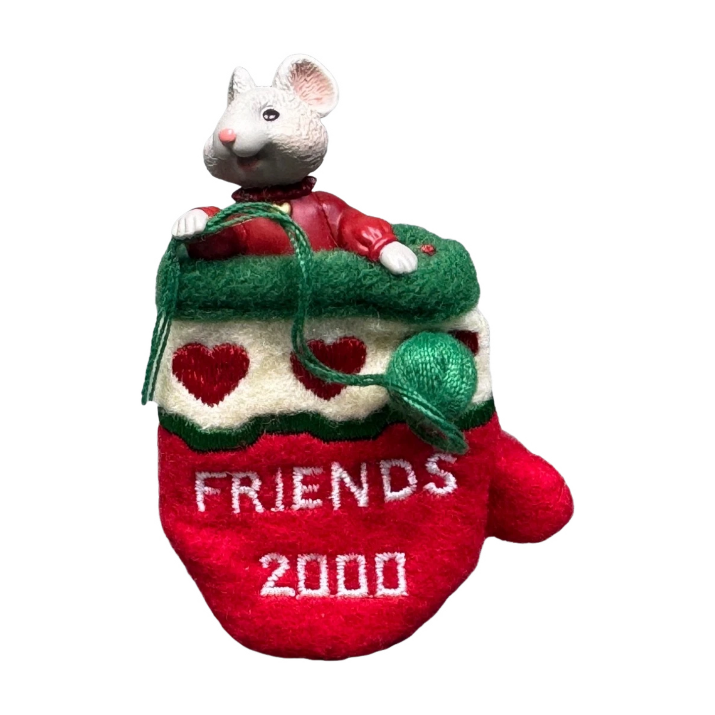 2000 Close-Knit Friends Hallmark Ornament (Friendship Set) QX8204 Image3