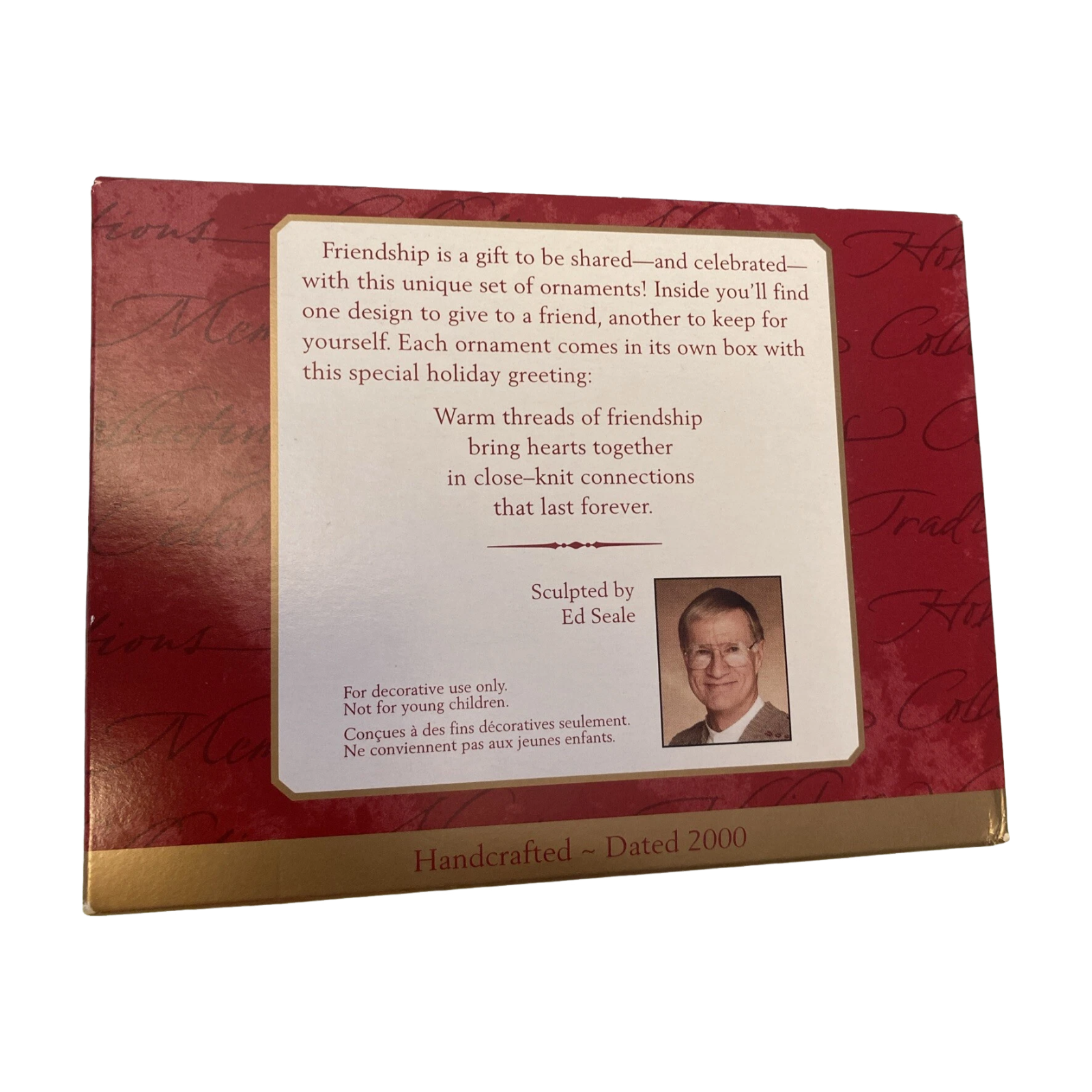 2000 Close-Knit Friends Hallmark Ornament (Friendship Set) QX8204 Image7