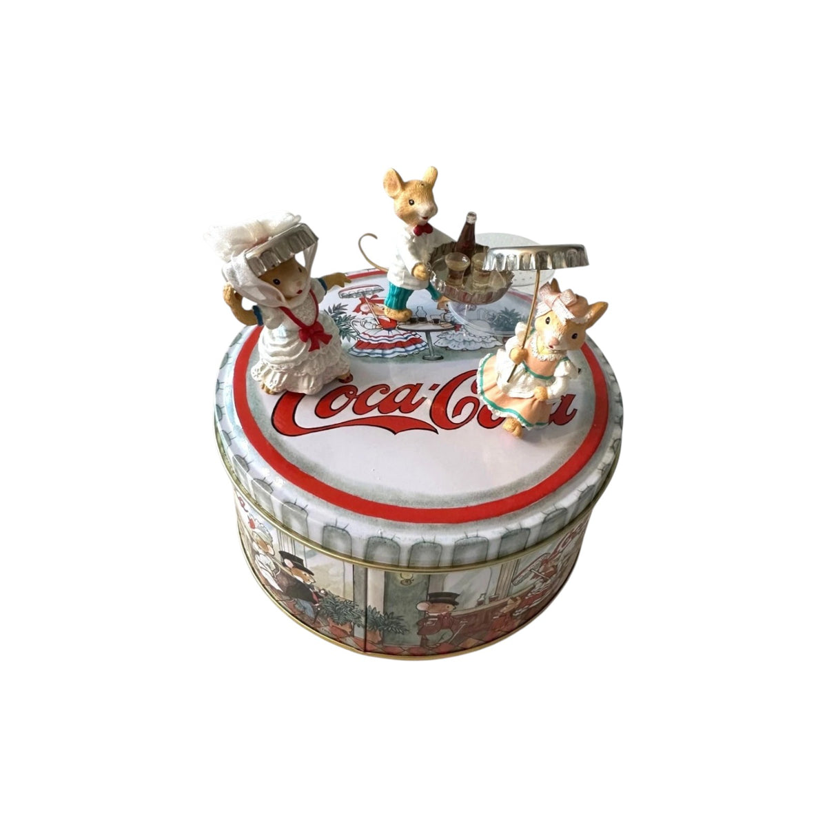 2000 Coca-Cola Christmas with Tin Box Carlton Cards Ornaments (Coca-Cola) CXOR-144E Image3