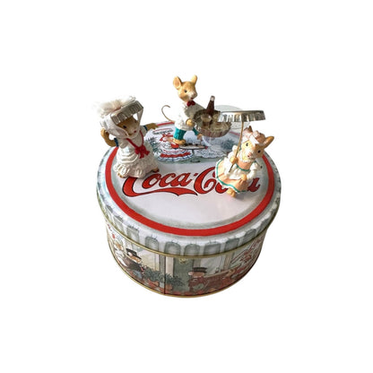 2000 Coca-Cola Christmas with Tin Box Carlton Cards Ornaments (Coca-Cola) CXOR-144E Image3