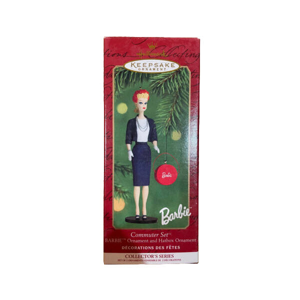 2000 Commuter Set Hallmark Ornament (Barbie) QX6814