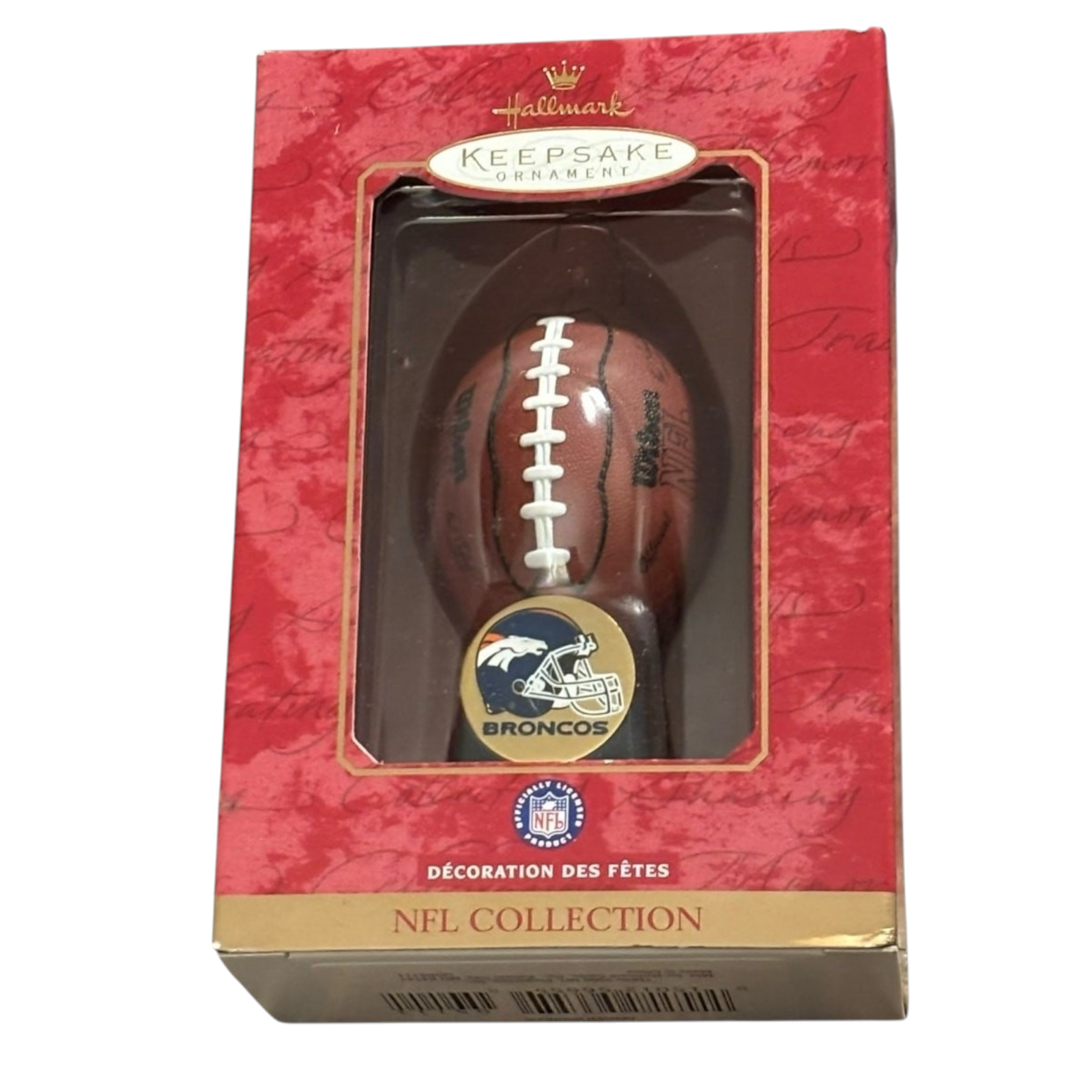 2000 Denver Broncos Hallmark Ornament (NFL) QSR5111