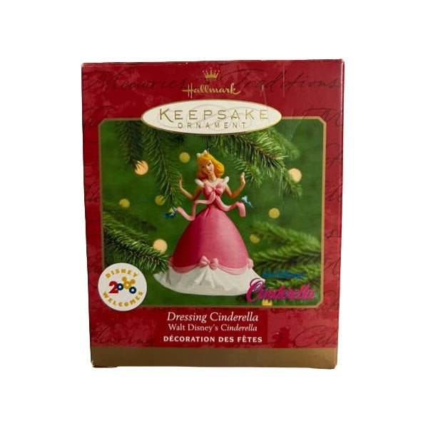 2000 Dressing Cinderella Hallmark Ornament (Disney) QXD4109