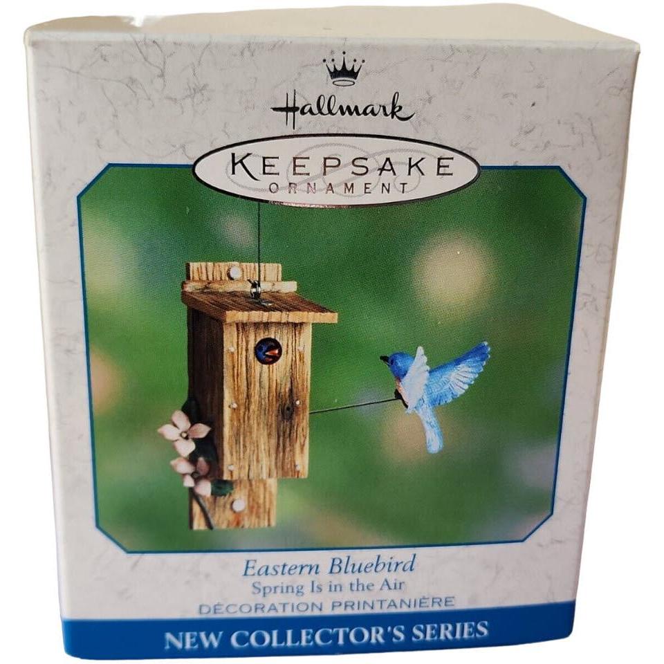 2000 Eastern Bluebird Hallmark Ornament (Spring is in the Air) QEO8451