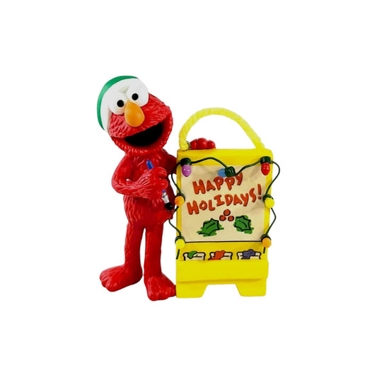 2000 Elmo Happy Holidays (Sesame Street) Carlton Cards Heirloom Ornament CXOR-107R Image1