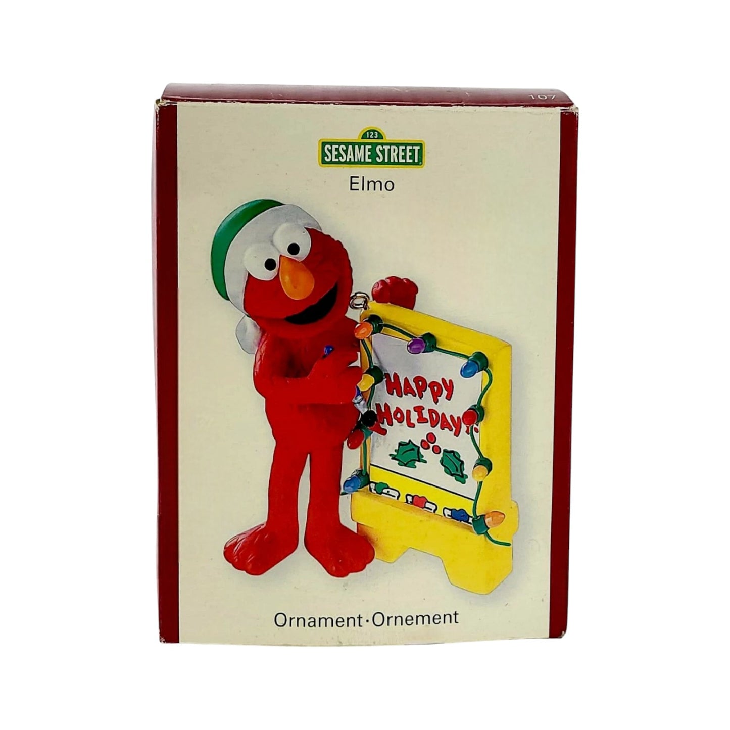 2000 Elmo Happy Holidays (Sesame Street) Carlton Cards Heirloom Ornament CXOR-107R Image2