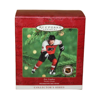 2000 Eric Lindros Hallmark Ornament (Hockey Greats) QXI6801