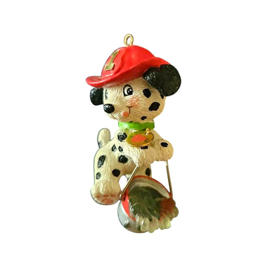 2000 Fireman's Festive Friend - Puppy Carlton Cards Ornaments (Animal) CXOR-183E Image1
