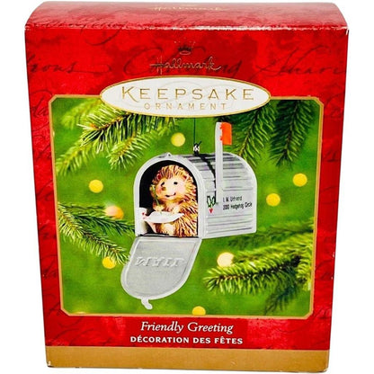 2000 Friendly Greeting Hallmark Ornament (Hedgehog) QX8174