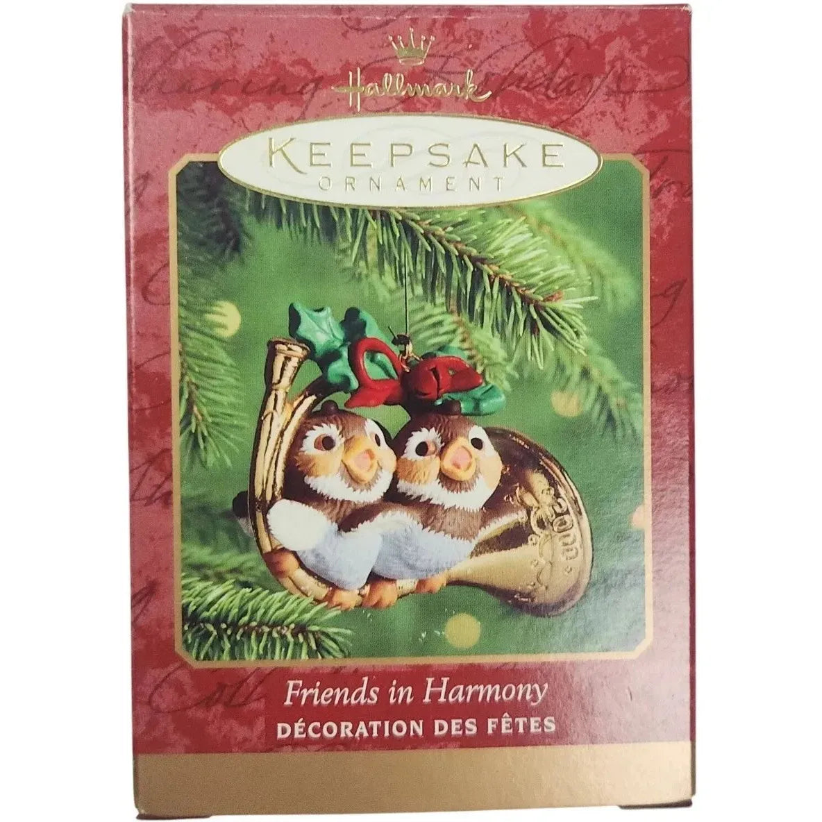 2000 Friends in Harmony Hallmark Ornament (Bird) QX8001