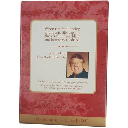 2000 Friends in Harmony Hallmark Ornament (Bird) QX8001