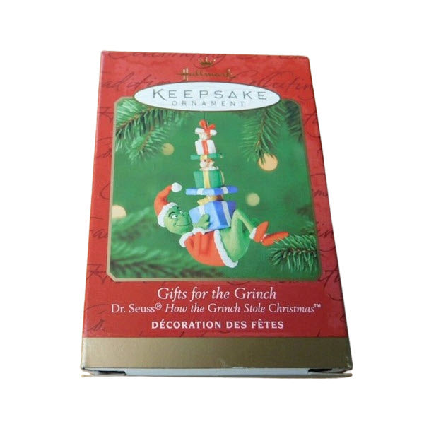 2000 Gifts for the Grinch Hallmark Ornament (The Grinch) QXI5344