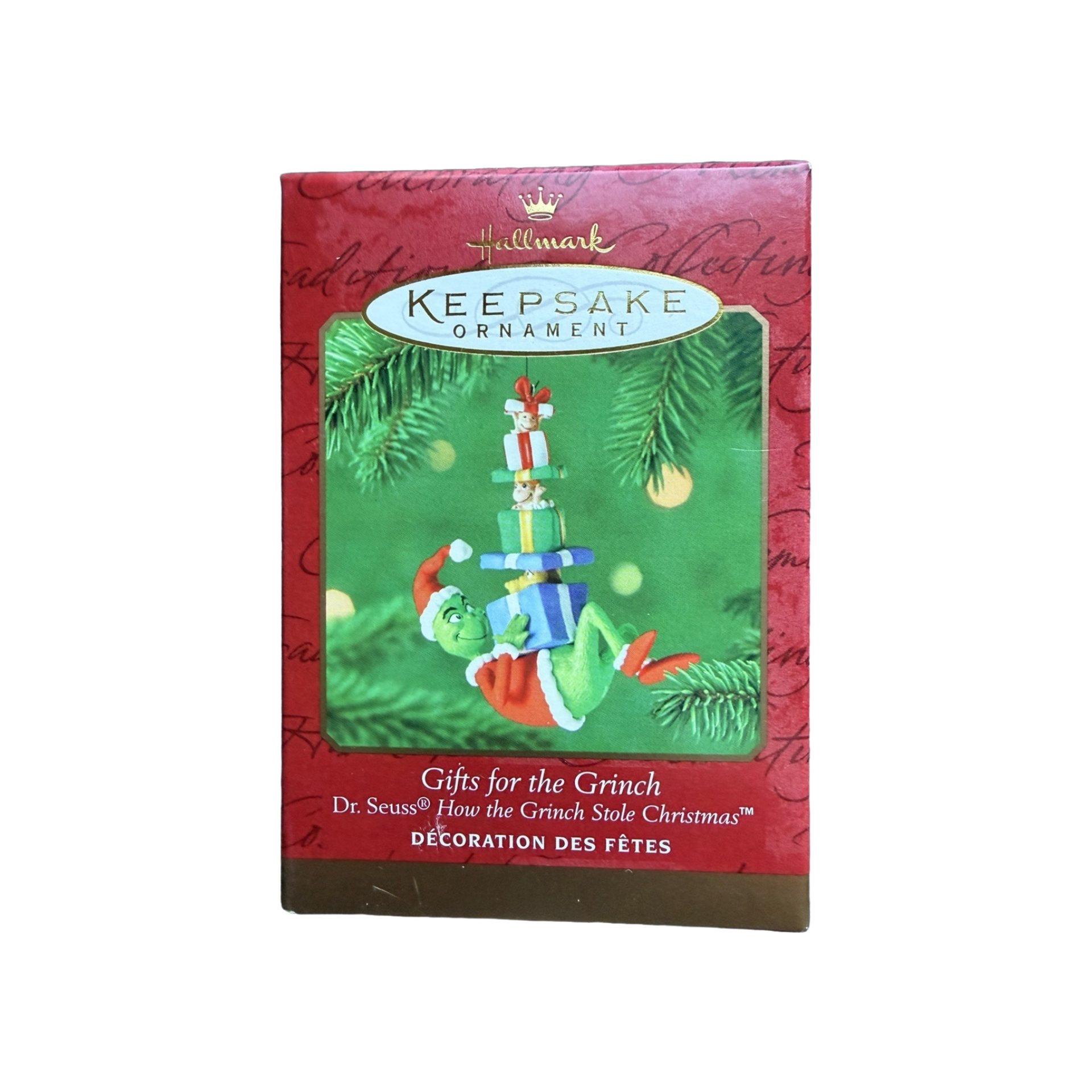 2000 Gifts for the Grinch Hallmark Ornament (The Grinch) QXI5344 Image2