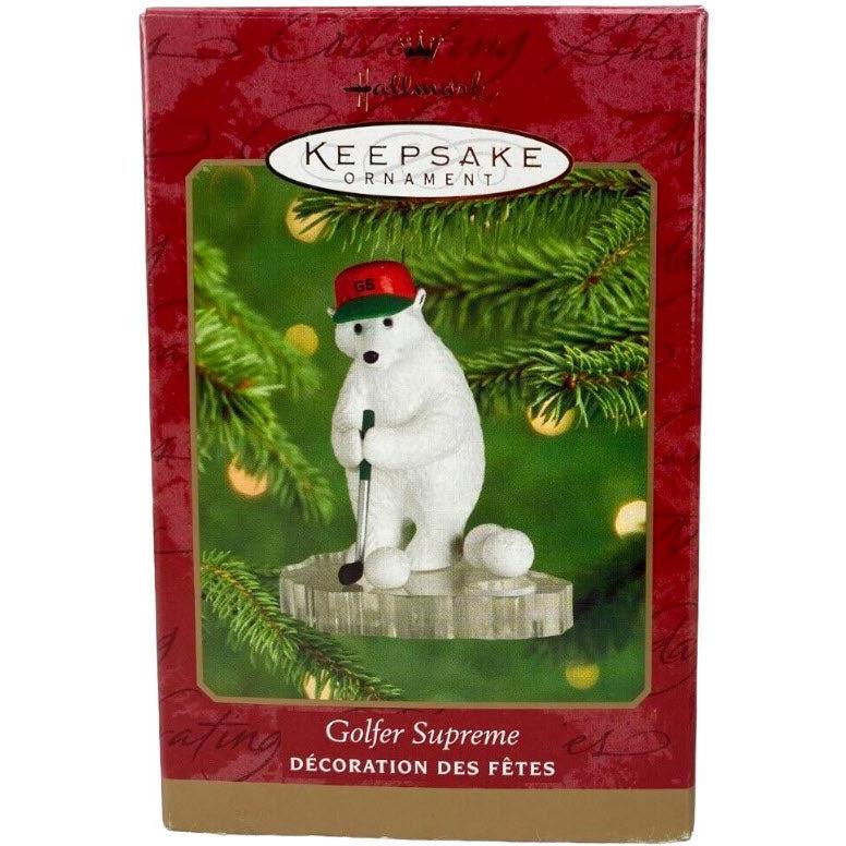 2000 Golfer Supreme Hallmark Ornament (Golf) QX6991