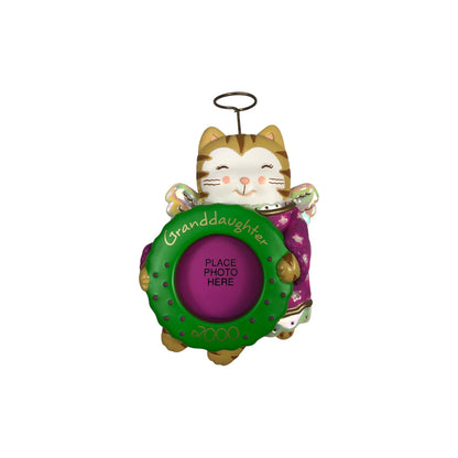 2000 Granddaughter (Kitten) (Photoholder) Carlton Cards Heirloom Ornament CXOR-028R Image1