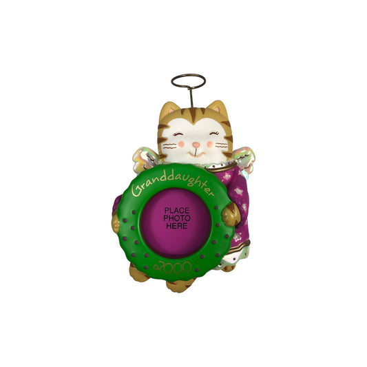 2000 Granddaughter (Kitten) (Photoholder) Carlton Cards Heirloom Ornament CXOR-028R Image1