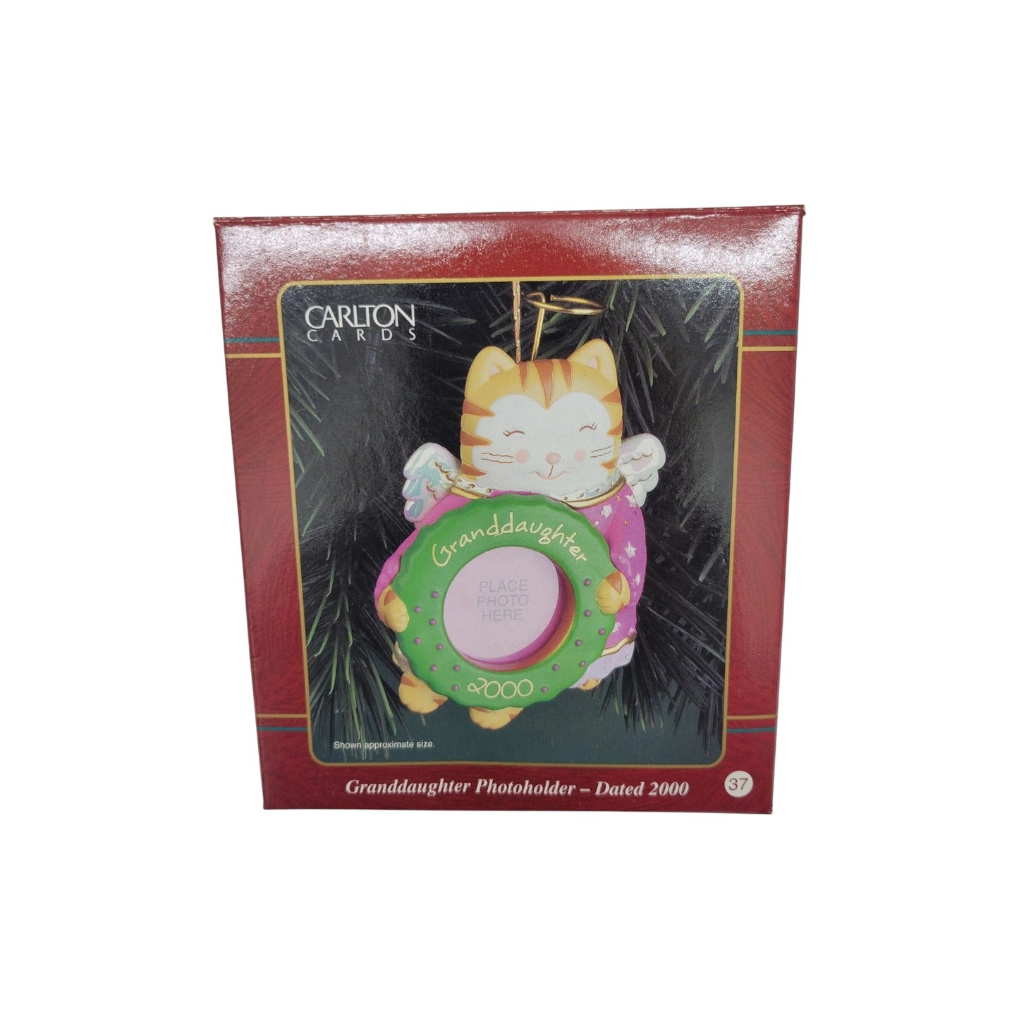 2000 Granddaughter (Kitten) (Photoholder) Carlton Cards Heirloom Ornament CXOR-028R Image2