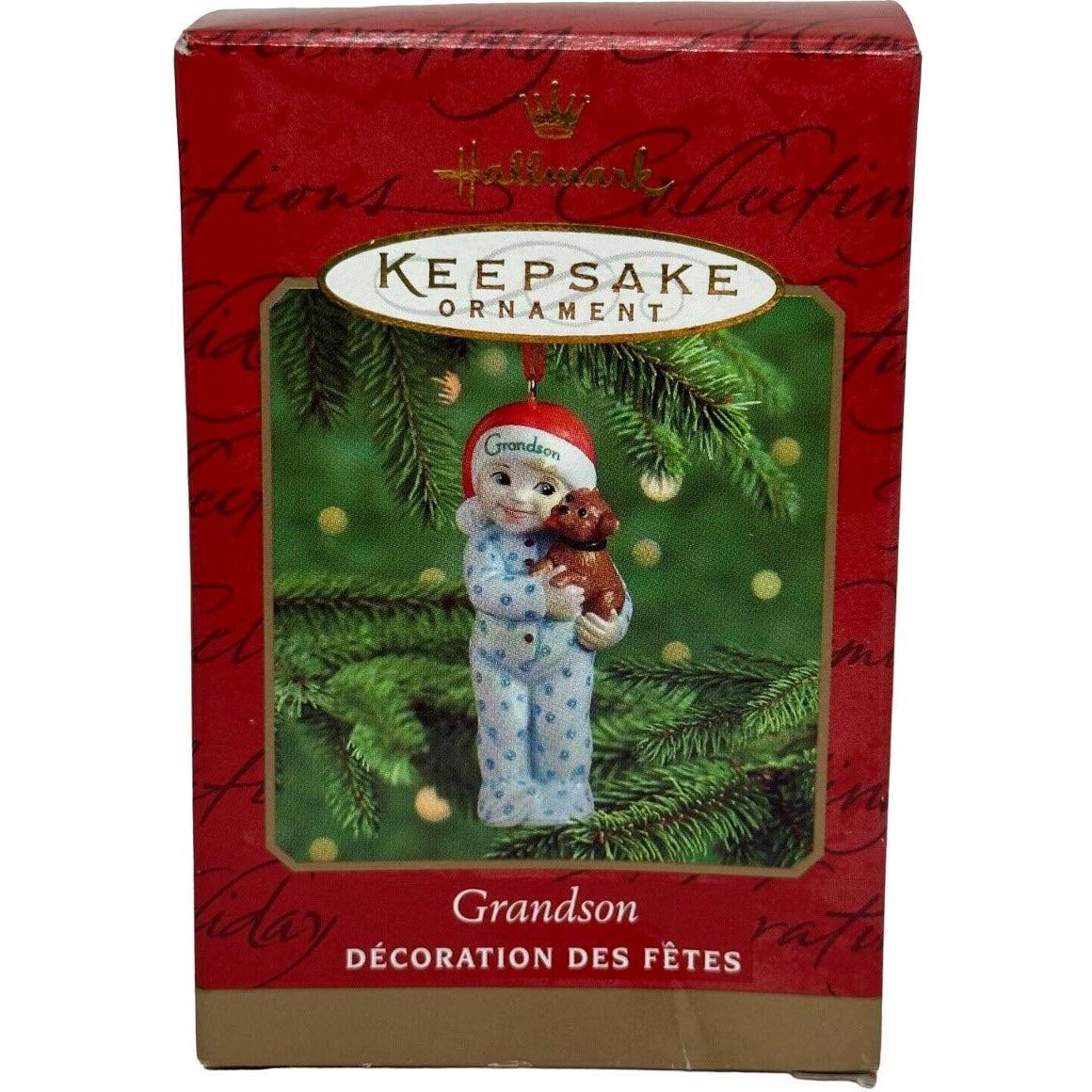 2000 GrandSon Hallmark Ornament (GrandSon) QX8094