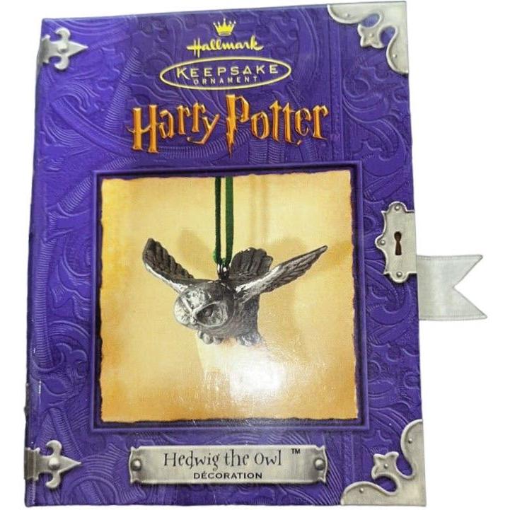 2000 Hedwig the Owl Hallmark Ornament (Harry Potter) QXE4394