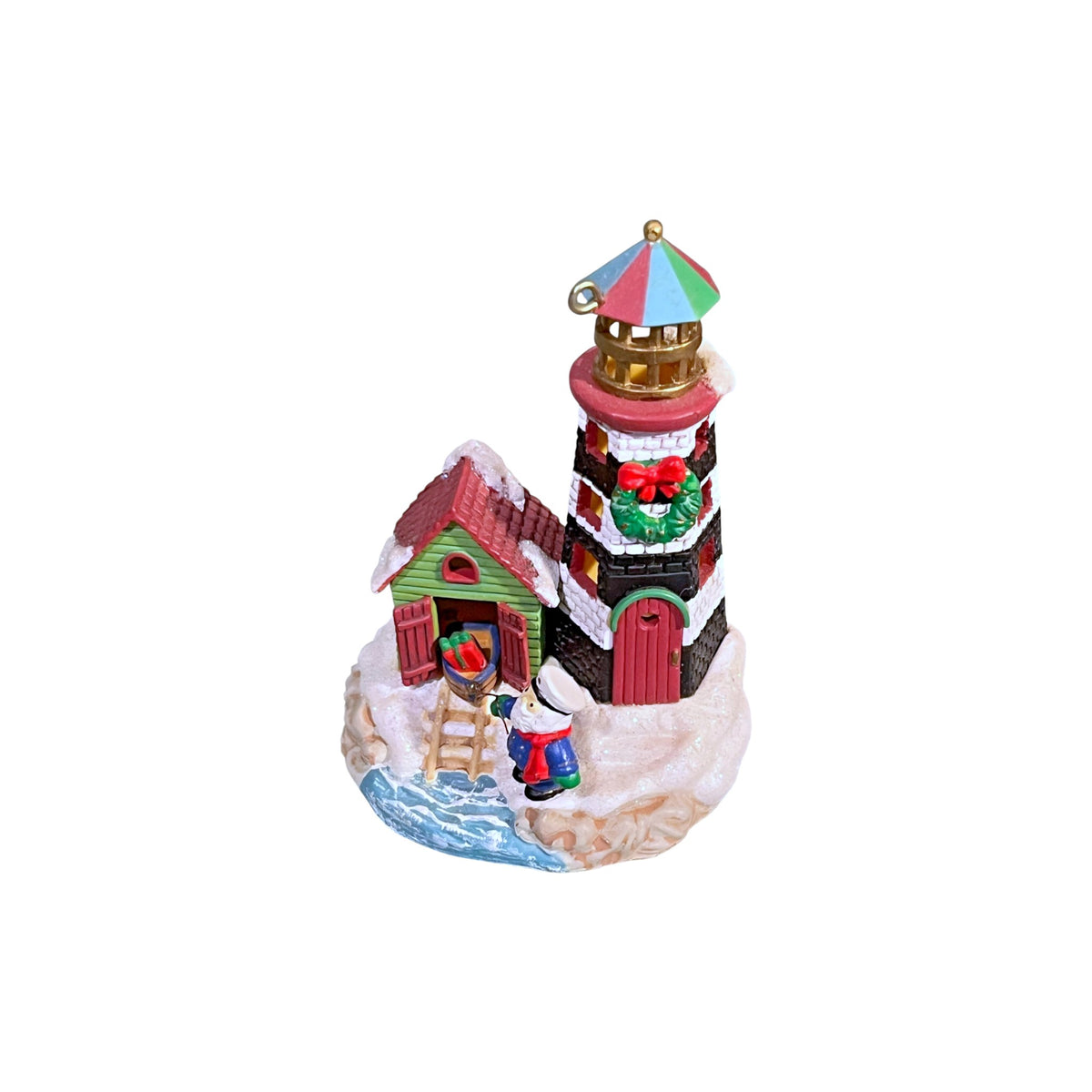 2000 Holiday Harbor Carlton Cards Ornaments (Lighthouse) CXOR-122C Image1