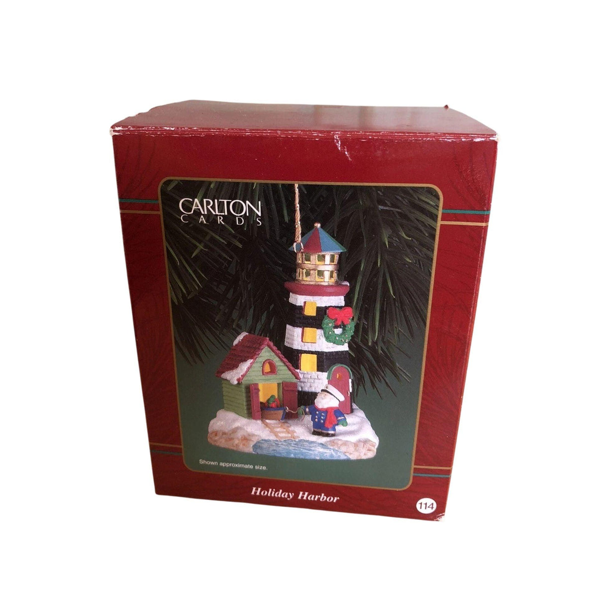2000 Holiday Harbor Carlton Cards Ornaments (Lighthouse) CXOR-122C Image2