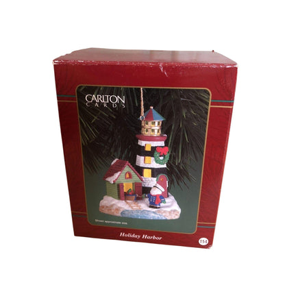 2000 Holiday Harbor Carlton Cards Ornaments (Lighthouse) CXOR-122C Image2